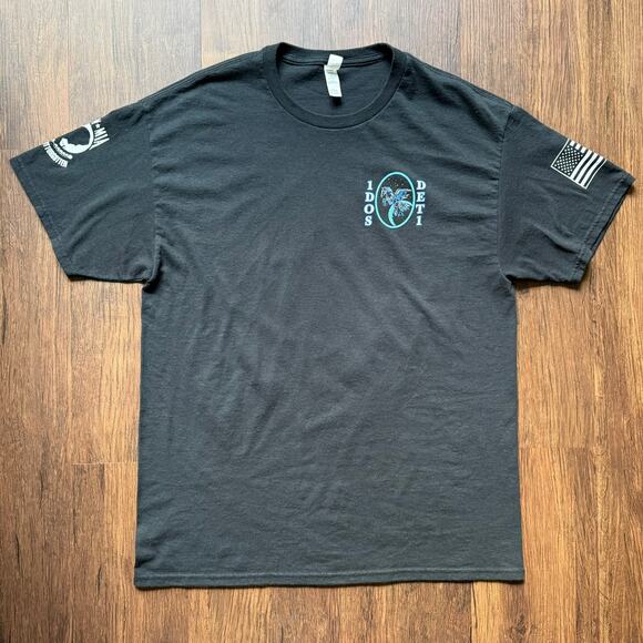 Jerzees Space Force Forward Above DET 1 Graphic Tee – Men’s Large - Picture 2 of 7